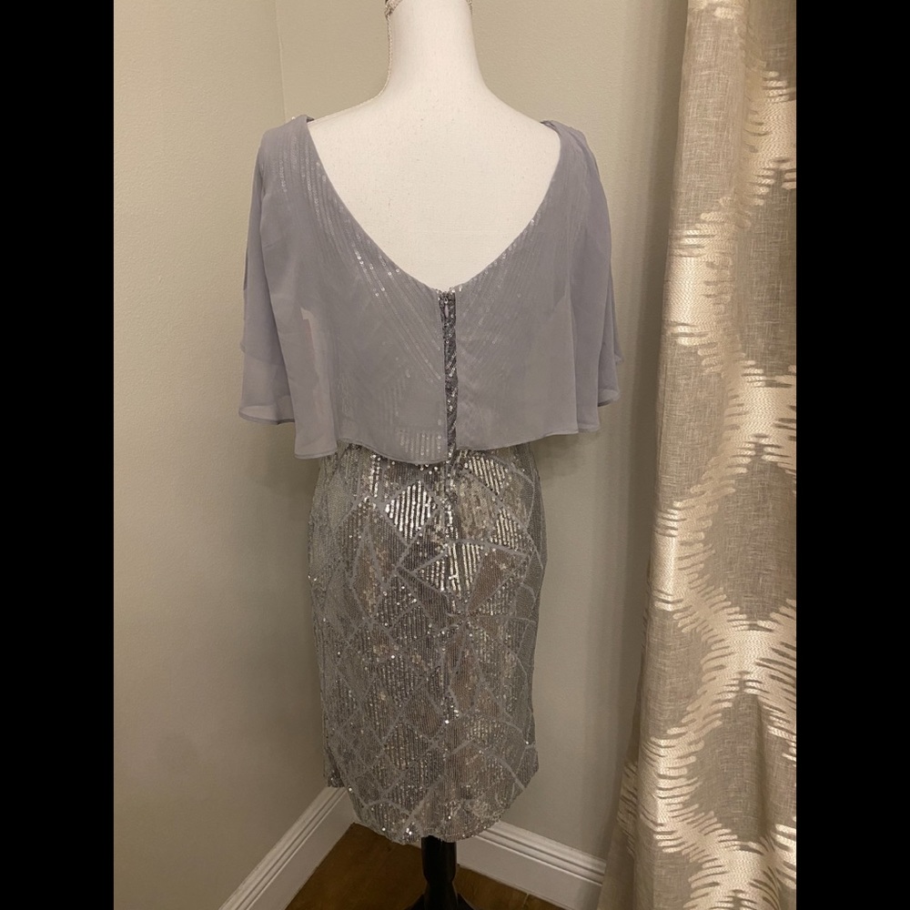 R&M Richards Silver Dress - Picture 6 of 12
